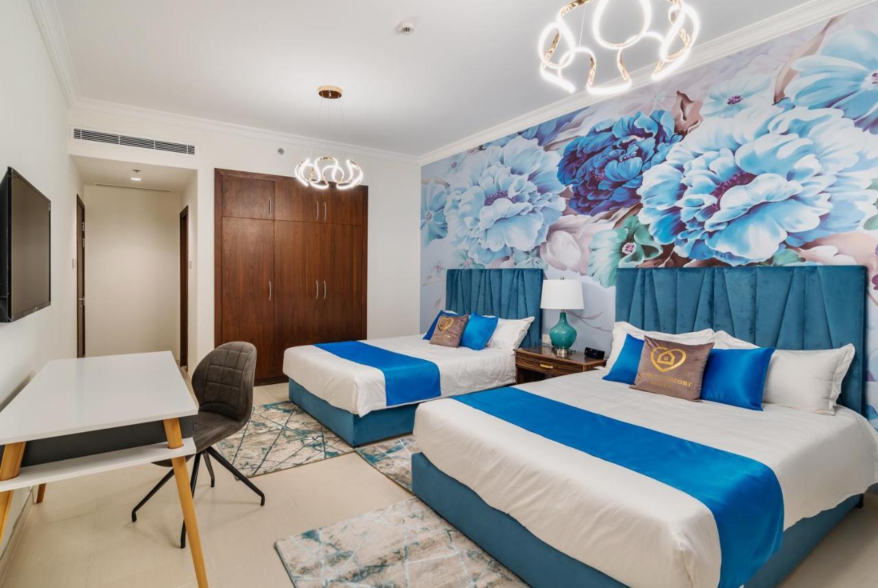 Globalstay At Sarai Apartments Beachfront Paradise With Pool And Gym 두바이 외부 사진